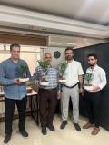 تجلیل از یادگاران دوران ایثار و فداکاری در شرکت مدیریت سرمایه بیمه سلامت ایرانیان